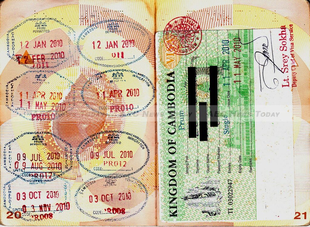 Cambodia visa