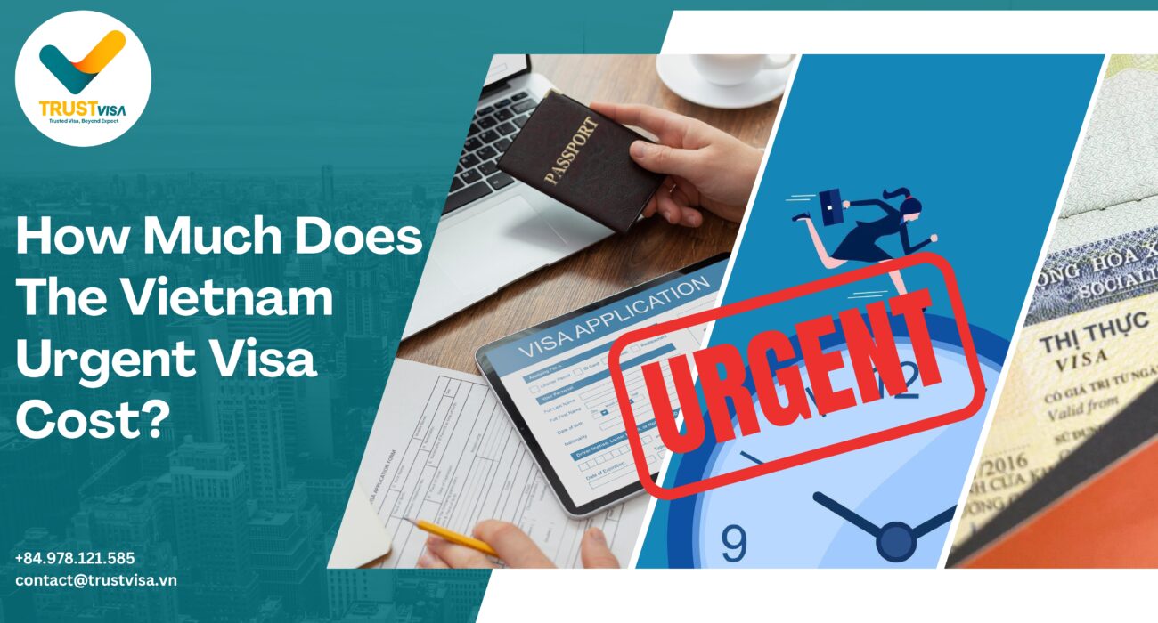 How Much Does The Vietnam Urgent Visa Cost?