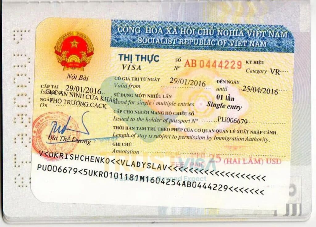 Vietnam other purposes visa