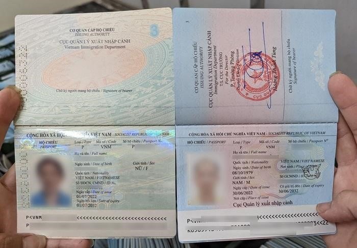 Vietnam pasport