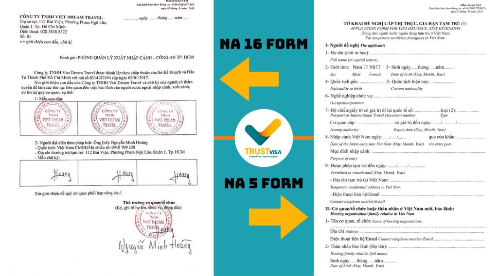 NA16 form and NA5 form