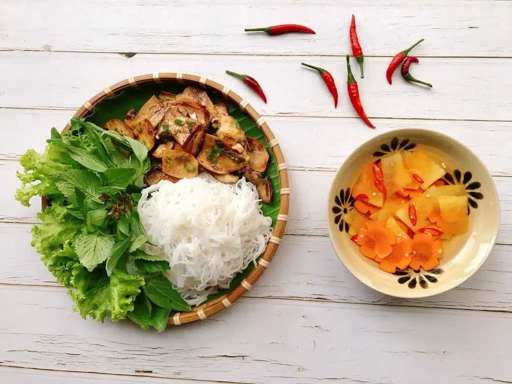 Vegan Bún chả