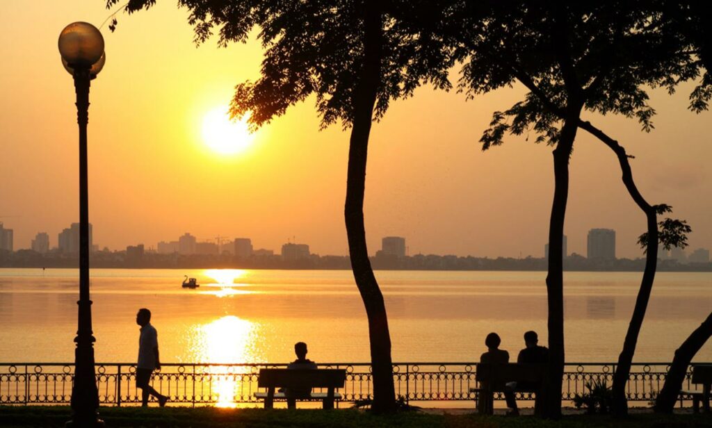 West Lake in Hanoi