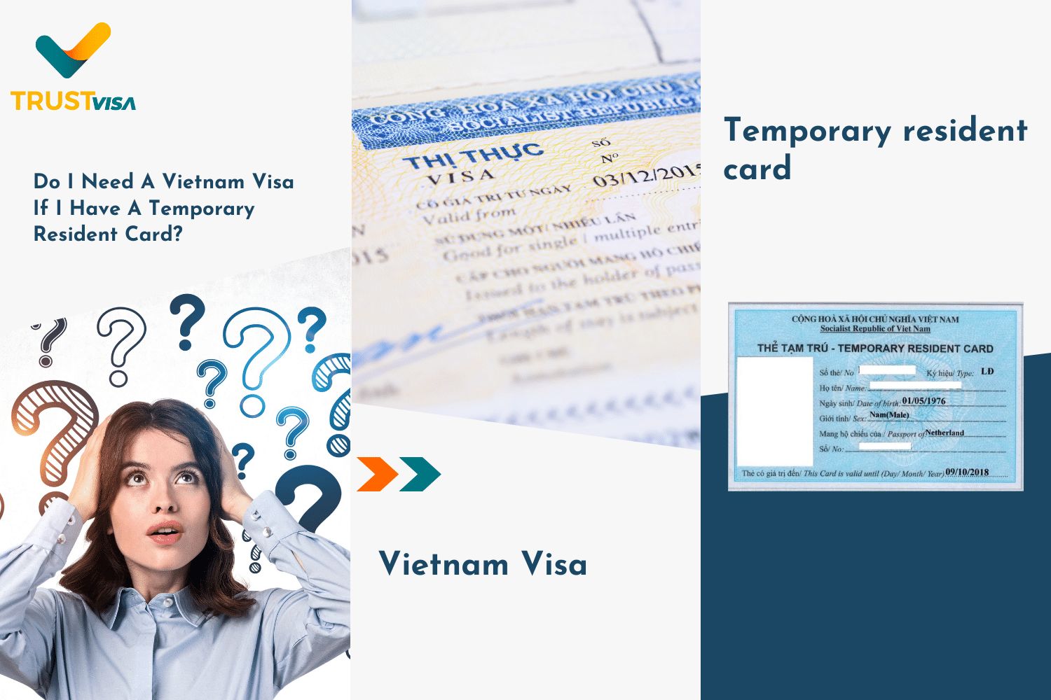 compare vietnam temporary resident card and visa