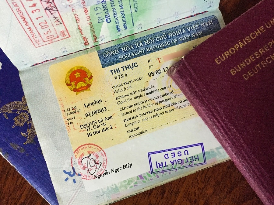 Vietnam Visa application UK fees